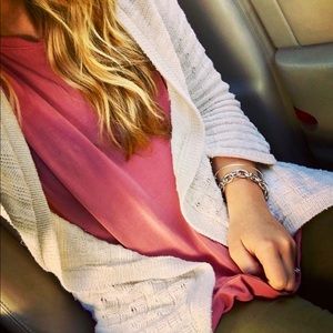 Salmon colored tank top